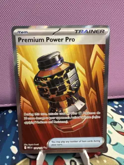 Premium Power Pro Mega Evolutions Ultra Rare Holo 174/132 MEG Pokemon TCG Card - Image 1