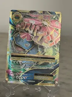Pokemon TCG Mega-Venusaur-EX Evolutions Holo Full Art Ultra Rare Card 100/108 - Image 1