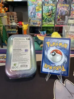 Prismatic Evolutions Espeon Mini Tin And Promo Card - Image 2