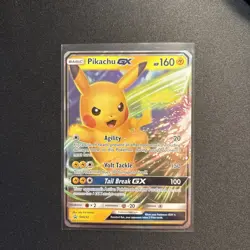 Pokemon Pikachu TCG GX Special Collection SM232 Holo Promo Card - Image 1