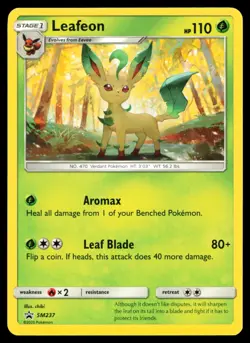Leafeon - SM237 SM Promos Normal Pokemon Card - Image 1
