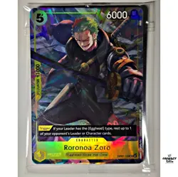 One Piece Card Game Roronoa Zoro OP07-113 Illustration Box Vol.3 Promo Sealed - Image 1