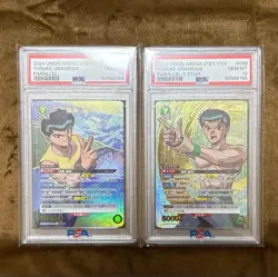 PSA 10 Union Arena Yu Yu Hakusho Yusuke Urameshi Parallel 2 Star - Image 1