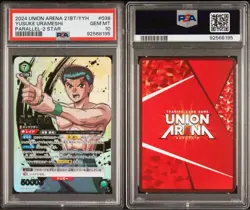 PSA 10 Union Arena Yu Yu Hakusho Yusuke Urameshi Parallel 2 Star - Image 4