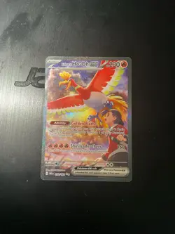 Pokemon TCG Ethan's Ho-Oh EX Card 230/182 Sv10: Destined Rivals - Image 1