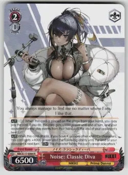 Noise: Classic Diva R GODDESS OF VICTORY: NIKKE NIK/S117-E064 R NM Weiss Schwarz - Image 1
