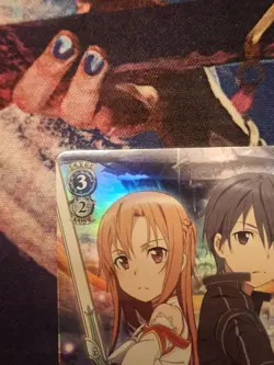 Weiss Schwarz Sword Art Online SAO/S20-104S SR Kirito & Asuna Japanese Foil - Image 2