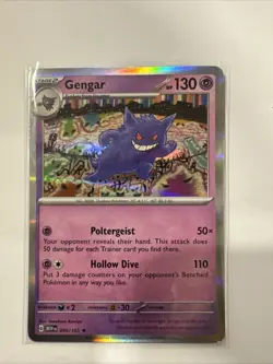Pokemon TCG Gengar 094/165 R SV2a 151 Holo Card NM Condition - Image 1