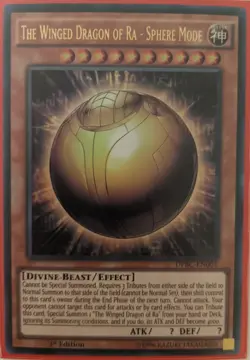 YuGiOh The Winged Dragon of Ra - Sphere Mode DPBC-EN001 1st Edition - Image 1