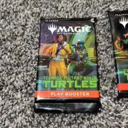 Wizards MTG Teenage Mutant Ninja Turtles English Booster Packs 9x 14-Card - Image 2