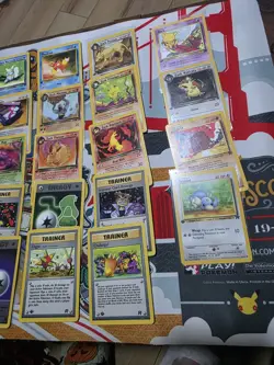 Pokemon 1st Edition Team Rocket Commons Uncommons 9 RARES Set 50 Cards No Dupes - Image 5