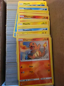 Pokemon Lot Of 400 Commons Single Cards TCG Yellow Border Cards - Image 1