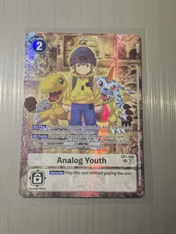 Digimon Analog Youth EX1-066 Limited Card World Convergence Promo Card - Image 1