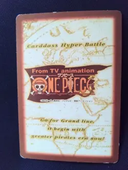 One Piece Carddass Hyper Battle S34 Roronoa Zoro Holo Foil 2000 Card - Image 2