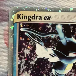 Kingdra ex 92/97 Holo Unlimited 2003 EX Dragon e-Reader EN Pokemon Card MP+/LP- - Image 3