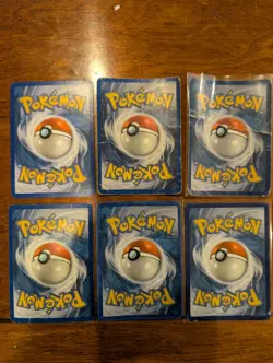 pokemon cards damaged crease lot. 6 Cards. Rayquaza Deoxys Latias Tyrantitar DMG - Image 2