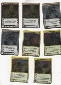 Lot #0802. 8 Chaotic Creature cards all Rare's. - Image 1
