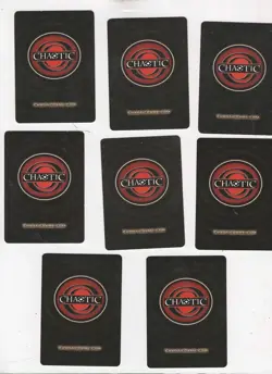 Lot #0802. 8 Chaotic Creature cards all Rare's. - Image 2