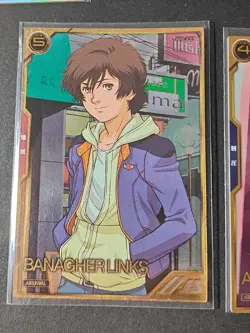 AR01-017 A Banagher Links ANGELO SAUPER AR03-013 Gundam Arsenal Base Card eb216 - Image 2