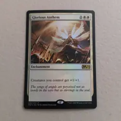 Glorious Anthem - Core Set 2021 Foil MTG NM - Image 1
