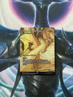 Dragon Of Mount Gulg (Ancient Copper Dragon) Foil NM MTG - Image 1