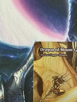Dragon Of Mount Gulg (Ancient Copper Dragon) Foil NM MTG - Image 2