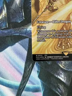Dragon Of Mount Gulg (Ancient Copper Dragon) Foil NM MTG - Image 5