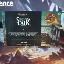 Magic: The Gathering Secret Lair x Twisted Metal Sol Ring Rainbow Foil - Image 1