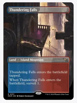 Thundering Falls (Borderless) Murders at Karlov Manor Foil - Image 1
