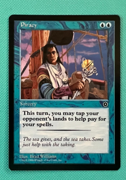 Piracy - Portal Second Age - MTG - Magic the Gathering - Image 1