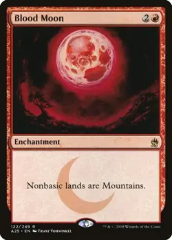 MTG NM English Blood Moon R Masters 25 122 NM - Image 1