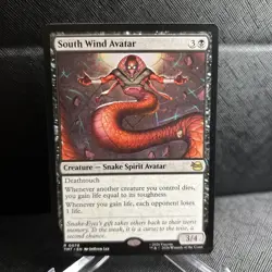 South Wind Avatar Creature Rare Black MTG #78 Teenage Mutant Ninja Turtles NM - Image 1