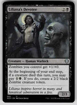 Liliana's Devotee Normal U Starter Commander Decks 85 NM - Image 1