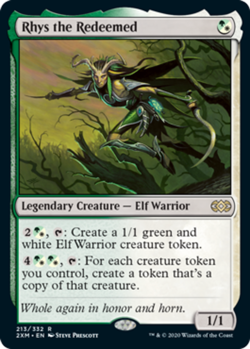 [1x] Rhys the Redeemed - Foil Near Mint, English Double Masters MTG Magic - Image 1