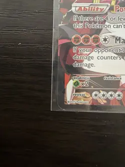 Pokemon 2015 Team Magma's Groudon EX Holo Card 15/34 Double Crisis MP - Image 5
