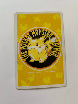 Primeape King Of Hearts Pokemon Poker Pikachu Yellow Deck Playing Card 1998 - Image 2