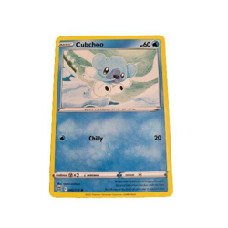 Cubchoo 042/172 Common Brilliant Stars Pokemon Trading Card (F1 - Image 1