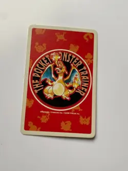 Clefable 9 Of Hearts Pokemon Poker Charizard Red Deck Playing Card 1996 - Image 2