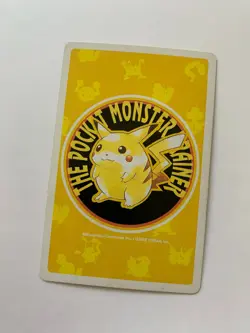 Doduo 7 Of Diamonds Pokemon Poker Pikachu Yellow Deck Playing Card 1998 - Image 2
