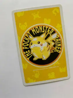 Haunter 6 Of Spades Pokemon Poker Pikachu Yellow Deck Playing Card 1998 - Image 2