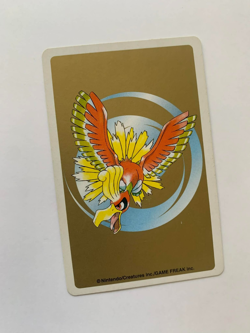 Heracross Jack Of Spades Pokemon Playing Card Gold Deck Poker Ho-oh 2000 - Image 2