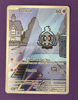 Duskull 068/064 IR Illustration Rare Holofoil SV: Shrouded Fable Pokemon TCG NM - Image 2