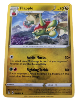 Flapple 120/203 - Evolving Skies - Rare - Pokemon Card TCG - LP - Image 1
