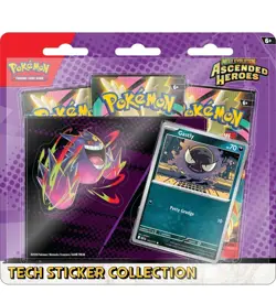 Pokemon TCG | Mega Evolution Ascended Heroes | Gastly | Tech Sticker Collection - Image 1