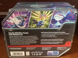Pokemon TCG: Azure Legends Dialga ex Tin (Factory Sealed) - Image 2