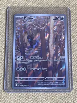POKEMON - DEINO - 146/086 - ILLUSTRATION RARE - S&V WHITE FLARE - Image 1