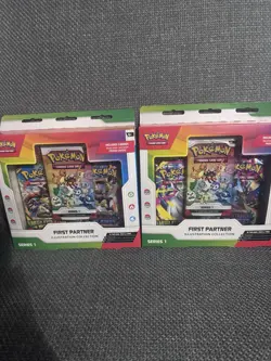Pokemon TCG First Partner Illustration Collection Series 1 2 Box English Promo - Image 1