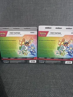 Pokemon TCG First Partner Illustration Collection Series 1 2 Box English Promo - Image 2