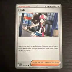 Pokemon Hilda (84/325) White Flare NM - Image 1