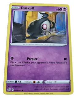 Duskull 060/172 Common Pokemon Trading Card TCG (F2 - Image 1